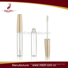 2015 Best price gold plastic lip gloss tube wholesale